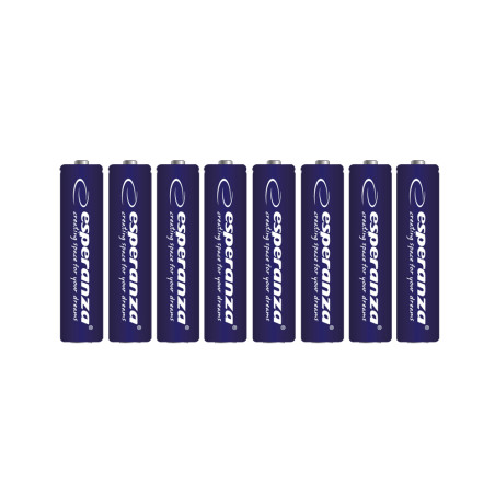 EZB103 Esperanza alkaliska batterier aa 8-pack blister | HandlaSmidigt.se