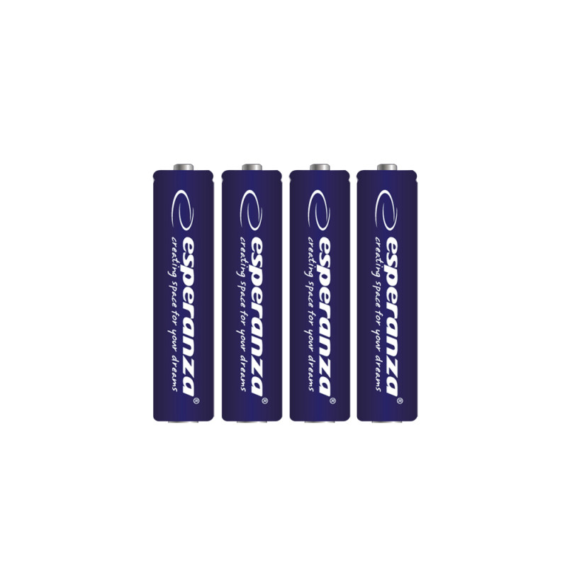 EZB101 Esperanza alkaliska batterier aa 4-pack blister