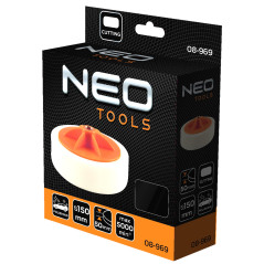 Polerpude 150 x 50 mm, slipande svamp, M14