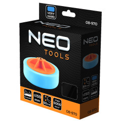 Polerpads 150 x 50 mm, mycket hård svamp, M14