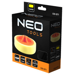 Polerpadd 150 x 50 mm, hård svamp, M14