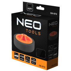 Polerpads 150 x 50 mm, mjuk svamp, M14