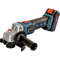 Vinkelslip 125mm. borstlös med batteri/laddare system 20v.