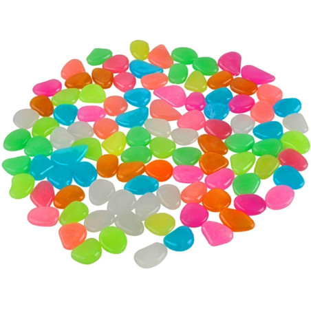 AG653C Glittrande stenblandning i olika färger