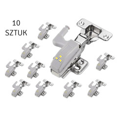 ZD23F LED-lampa på skåpsgångjärn 10 stycken.