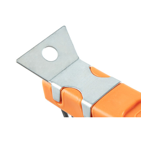 Stålborst, ståltråd, 3x19 rader, med skrapa.