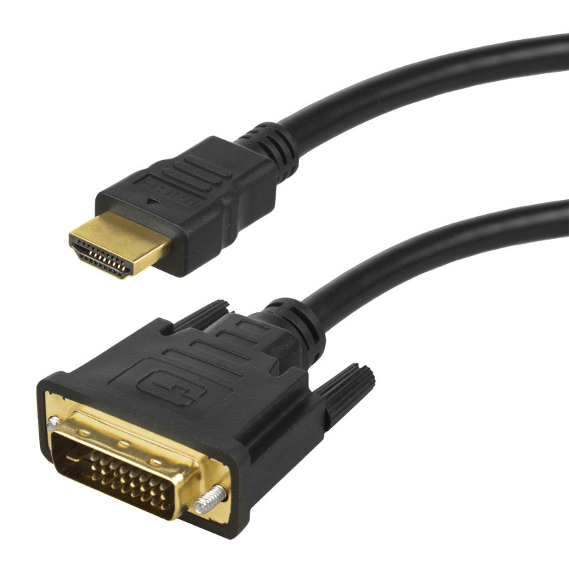 Kabel DVI-HDMI Maclean, v1.4, 2m, MCTV-717