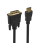 Kabel DVI-HDMI Maclean, v1.4, 2m, MCTV-717
