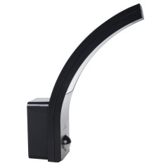 LED-lampa med rörelsesensor från Maclean, PIR-sensor, svart färg, 10W, IP54, 750lm, neutral vit färgtemperatur (4000K) MCE244…