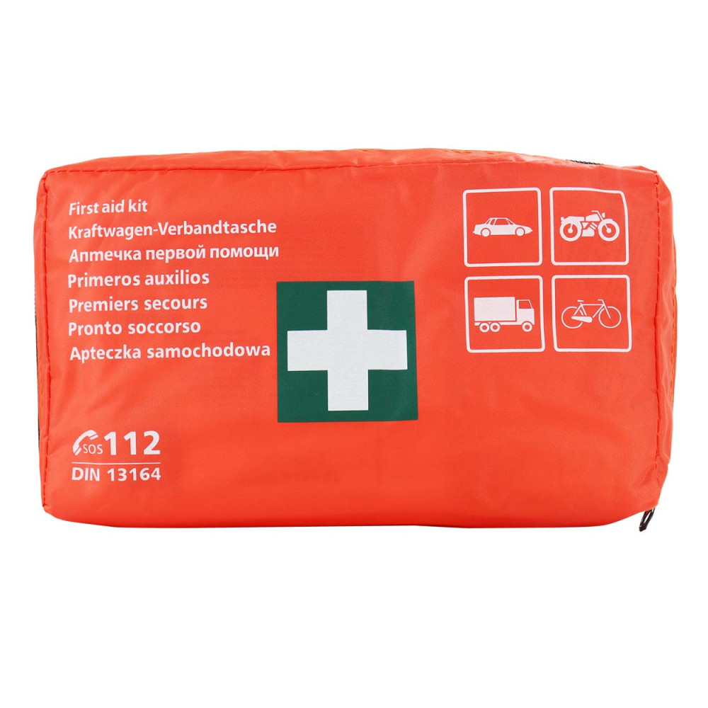 Apteczka samochodowa pierwszej pomocy din 13164 amio-02396 Apteczka samochodowa pierwszej pomocy din 13164 amio-02396