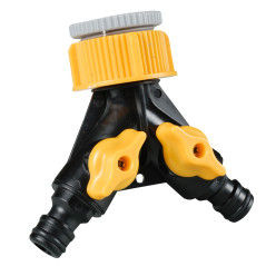 Dubbel kranfördelare 1?-3/4? Greenmill GB1682C