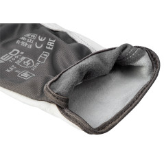 Arbetshandskar, 2121X, getskinn, storlek 10', CE