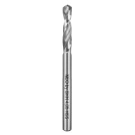 Specialborrar för att borra upp självskärpande nitar, HSS, 2,5-6,5 mm, korta, set om 5 st.