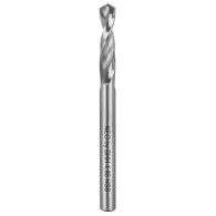 Specialborrar för att borra upp självskärpande nitar, HSS, 2,5-6,5 mm, korta, set om 5 st.