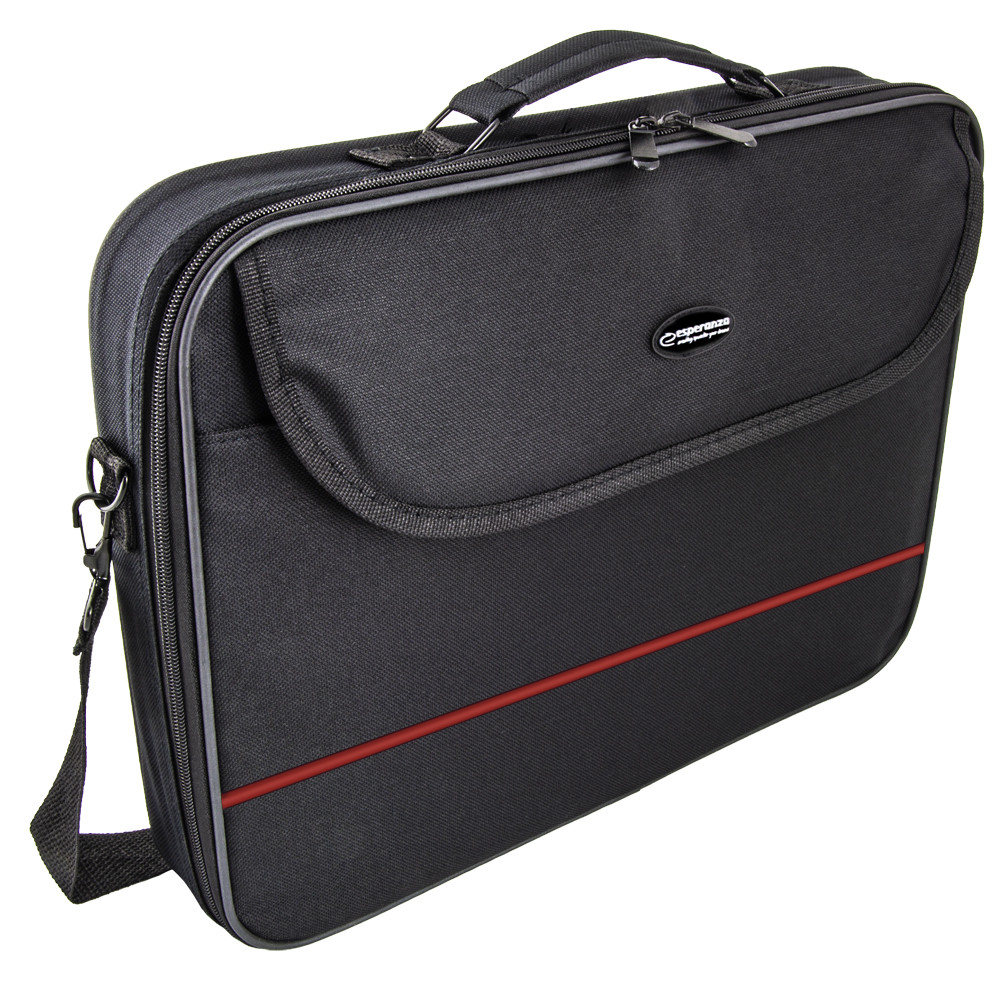 ET101R Esperanza torba na notebooka 15.6' classic red