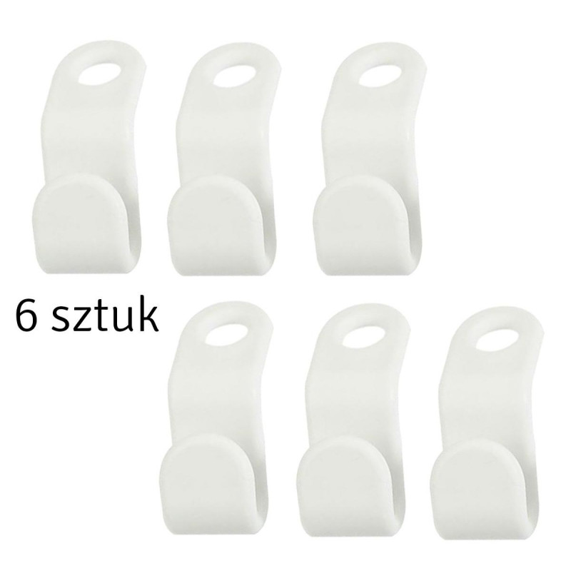 AG17E Krokodilklämmor för hängare 6 st.