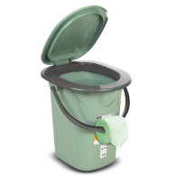 Toalett GreenBlue GB320GG i grön-grå färg
