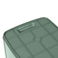Toalett GreenBlue GB320GG i grön-grå färg