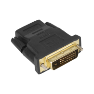 Adapterkontakt DVI (24+1) dual link - HDMI-kontakt