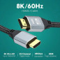 HD40A HDMI-kabel 2.1 8k 2m