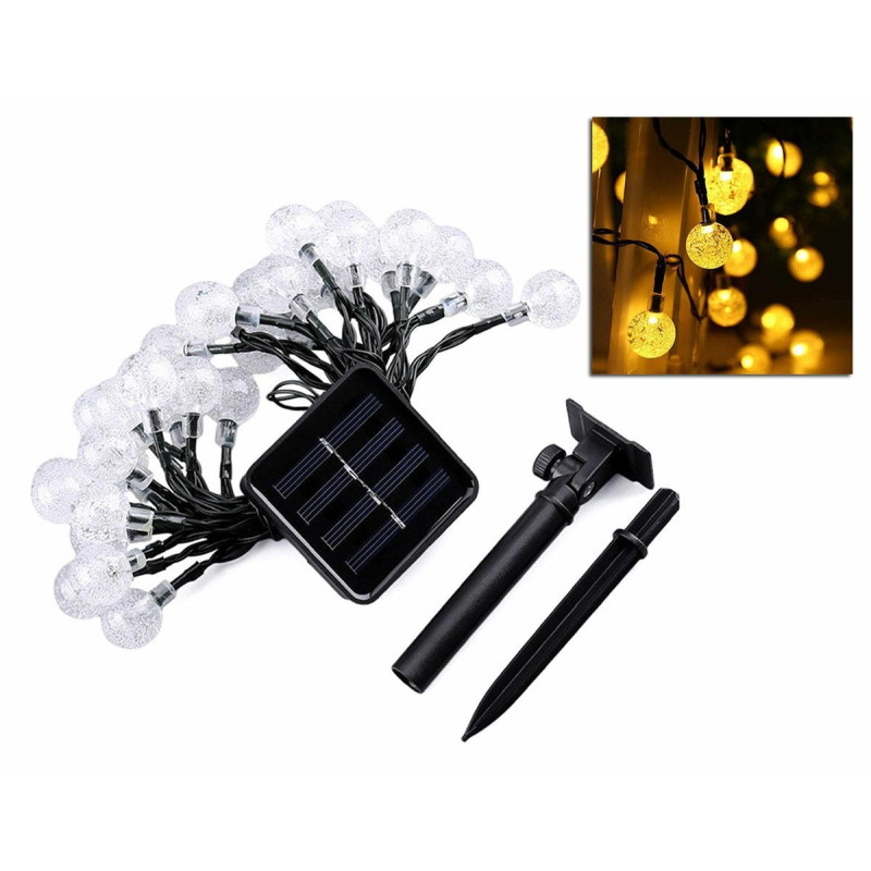ZD69 Solcells trädgårds ljusslinga 30 LED