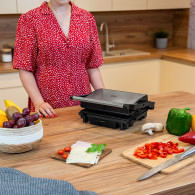 Panini grill, smörgåsgrill, 1500W