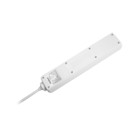 Nätadapter Rebel med 5 uttag och strömbrytare, längd 1,5m.