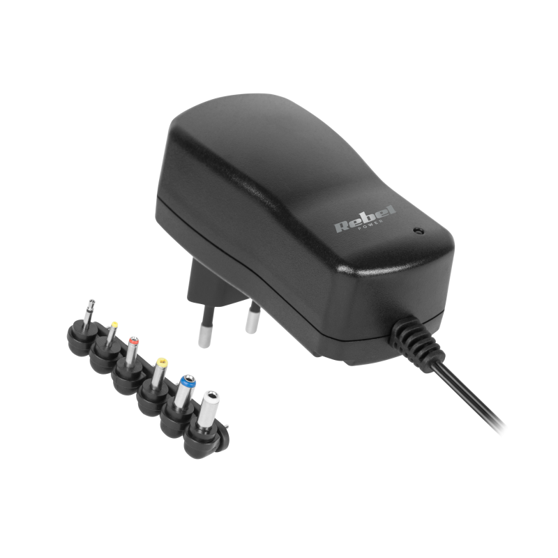 Switchad stabiliserad strömförsörjning med justering Rebel 12V 1500mA