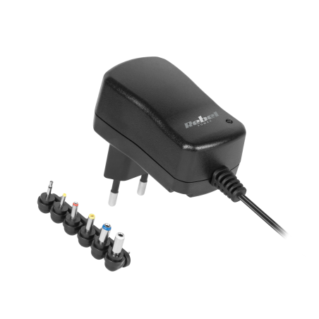 Stabiliserad strömförsörjning med justering Rebel 12V 600mA