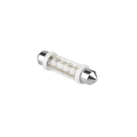 Żarówka samochodowa  LED 12V 10*42-8LED Sv8,5 biała