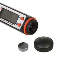 Termometer/matprobsprobe, GreenBlue, sondlängd 15 cm, temperaturområde -50 °C till +300 °C, noggrannhet 0,1 °C, GB178