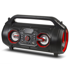 Högtalare Audiocore Bazooka, bärbar, bluetooth 5.0, FM-radio, micro-SD-kort, IPX4, 2000mAh, AC875