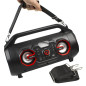Högtalare Audiocore Bazooka, bärbar, bluetooth 5.0, FM-radio, micro-SD-kort, IPX4, 2000mAh, AC875