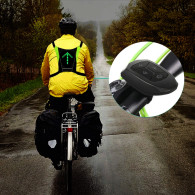 Ryggsäck med LED-indikator Maclean, med fjärrkontroll, MCE420 Litiumbatteri 3,7V 500mAh, 2xCR2032, vattentäthet: fjärrkontroll I