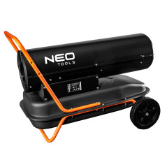 Oljevärmare 30 kW, tank 38 liter, hjul