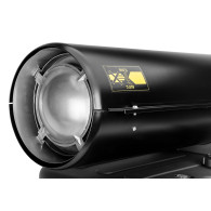 Oljevärmeapparat 50 kW, tank 50 liter, hjul