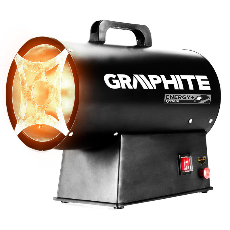 Gasvärmare 30 kW, batteridriven version 18V, utan batteri