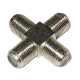Kontaktdon fyra 'F' 4GN metall