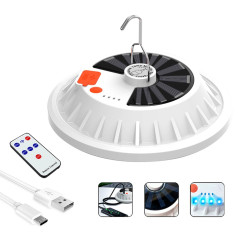 ZD13A Solcellscampinglampa med 60 LED-lampor