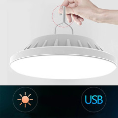 ZD13A Solcellscampinglampa med 60 LED-lampor