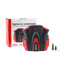 Kompressor för bil med digital led lcd 12v acomp-16 amio-02641