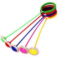 AG661A Hula hoop hoppare på foten grön