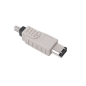 IEEE 1394 6-stift hona till 4-stift hona.