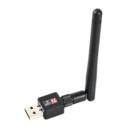 AK225C USB-nätverkskort med 2,4 GHz och 150 Mbps