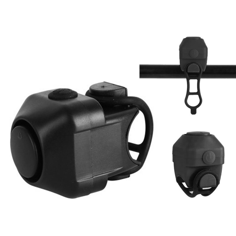 AG496 Elektrisk cykelklocka svart