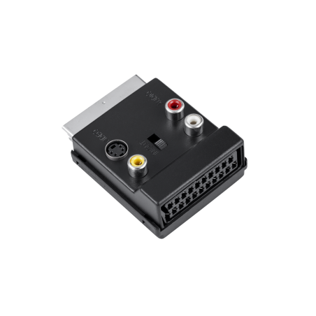 Kontakt Euro S-19 3xGN.RCA+SVHS+omvänd.