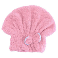 BQ22B Hårhandduk i rosa