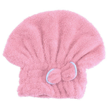 BQ22B Hårhandduk i rosa