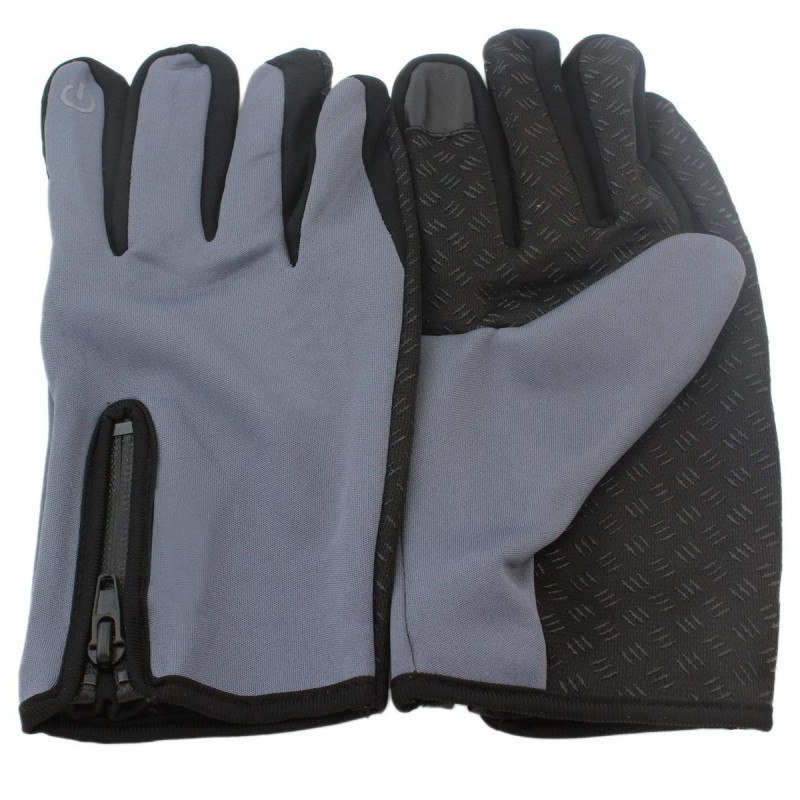 BQ19M Sporthandskar XL Touch Grey