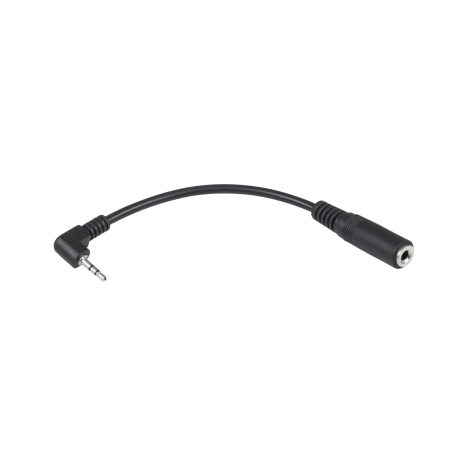 Kontakt WT 2,5 vinkel-hane 3,5 på kabel (svart)